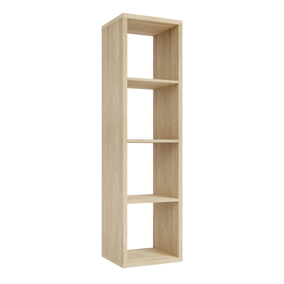 image 1 of Mauro 3 Shelves Storage Unit in Sonoma Oak