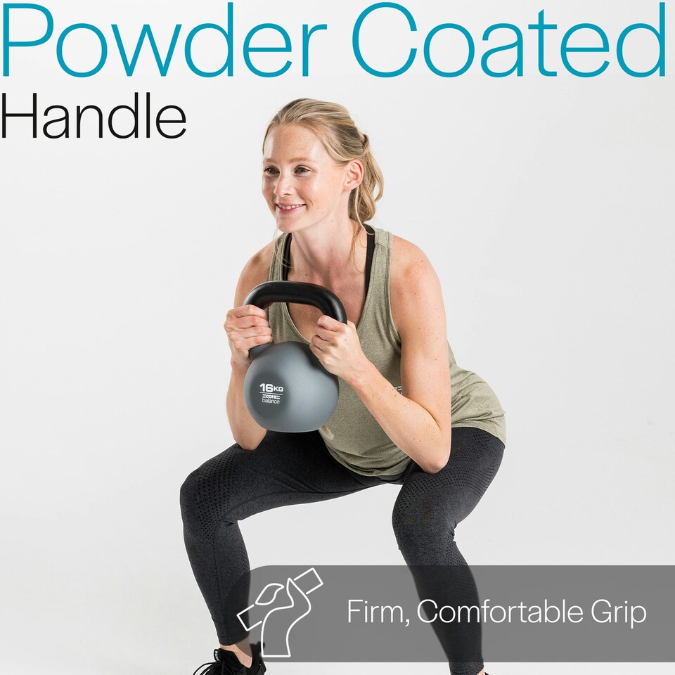 image 1 of Neoprene Kettlebell (16kg)