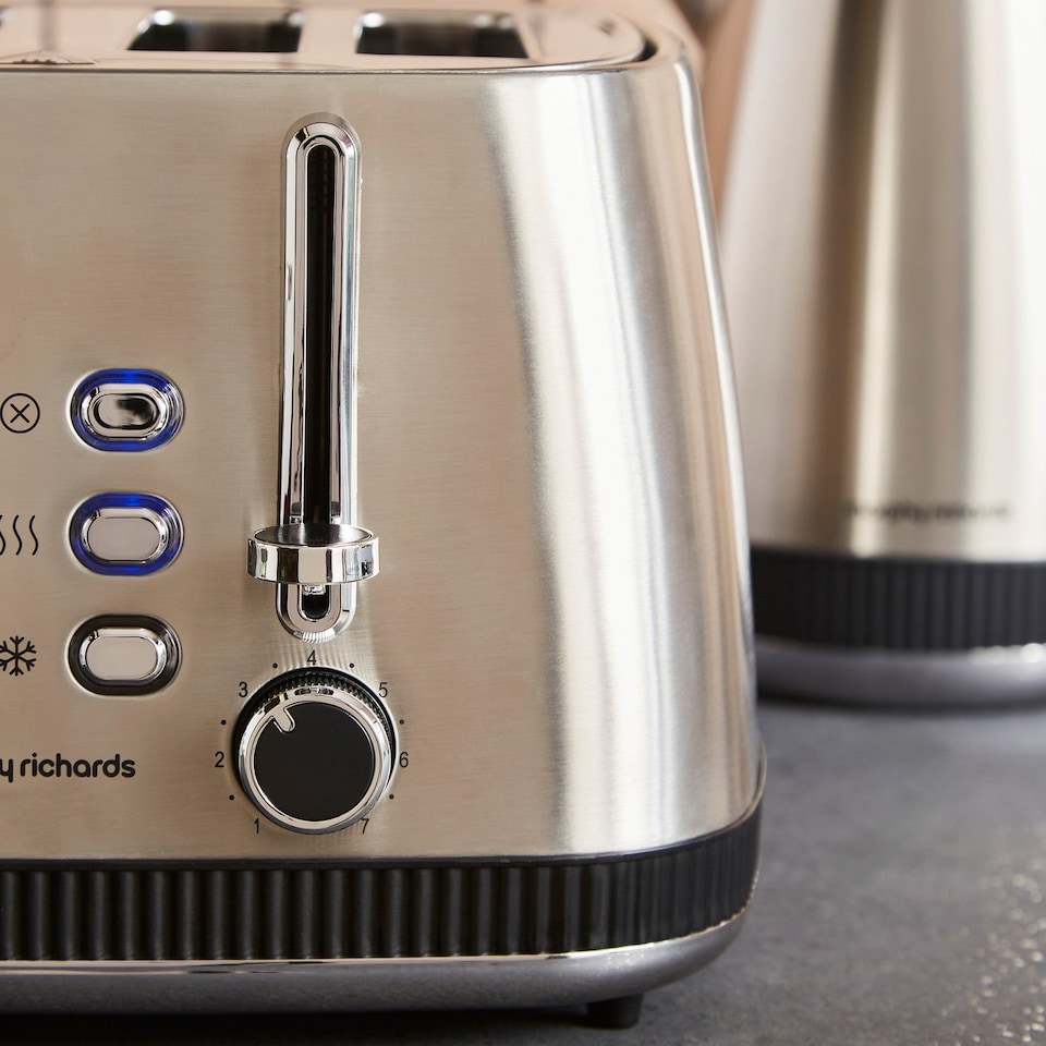 image 1 of Morphy Richards Mexborough Kettle & Toaster Bundle Black Trim
