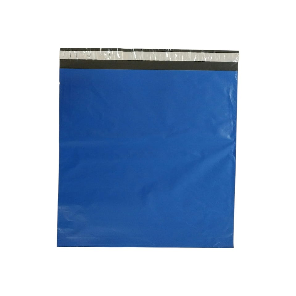 image 1 of Pack of 50 Blue Mailer Poly Bag 304 x 406mm
