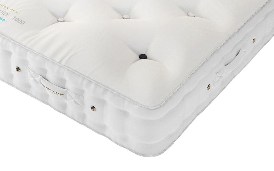 image 1 of Millbrook Wool Luxury 1000 Pocket Mattress King Size | White | 1