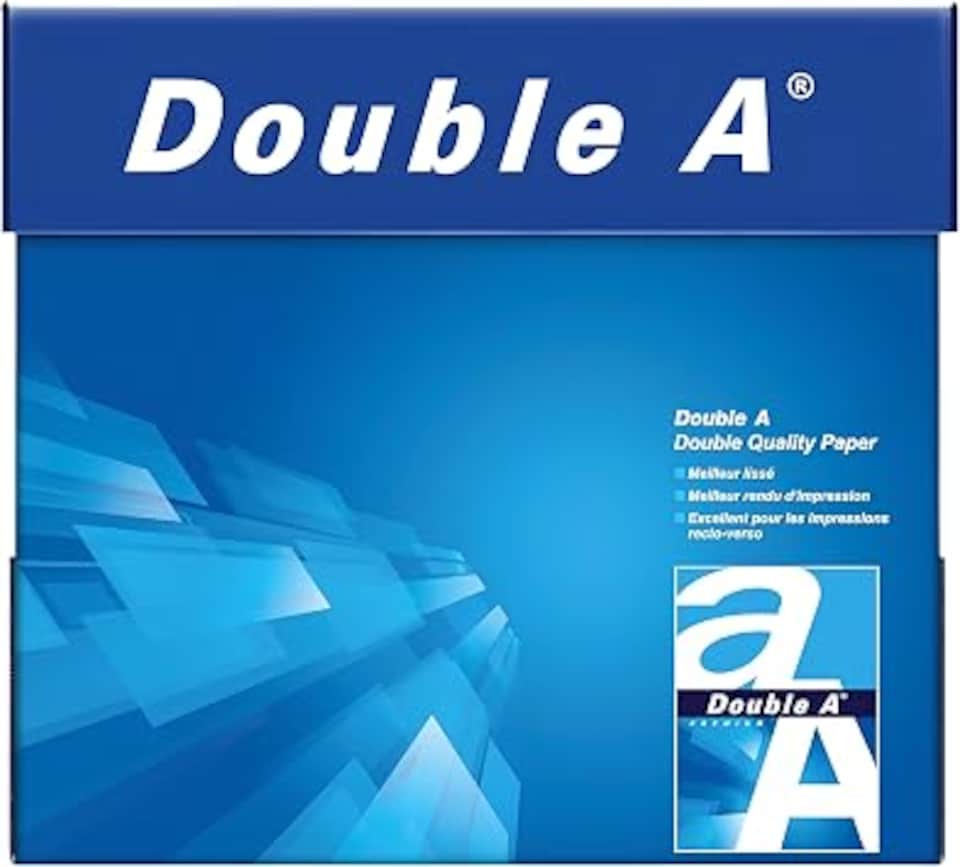 image 1 of Double A Business A4 75gsm Printer Paper – 2500 Sheets, 5 Reams