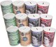 image 1 of KAV 15 CM Pack of 12 - Money Saving Tin Boxes with UK Pound Note Design - Perfect Piggy Bank for Kids and Adults