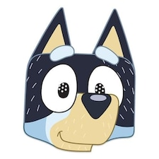 Bandit Bluey Cardboard Face Mask | Blue