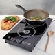 image 10 of Judge Electric Double Induction Hob 3100W with Digital Timer