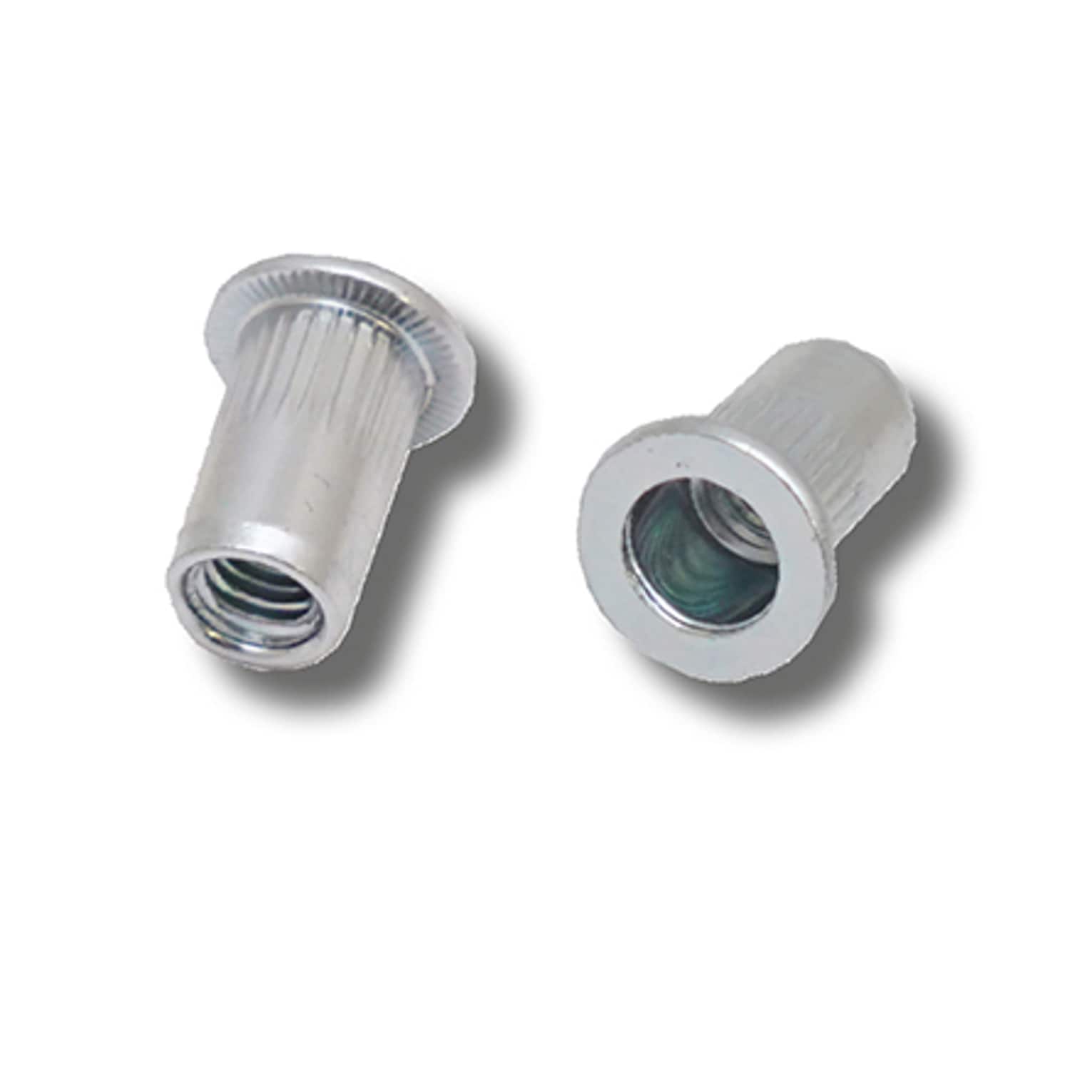 JRP Riveting Products M6 x 15.5 Steel Rivet Nuts in Silver