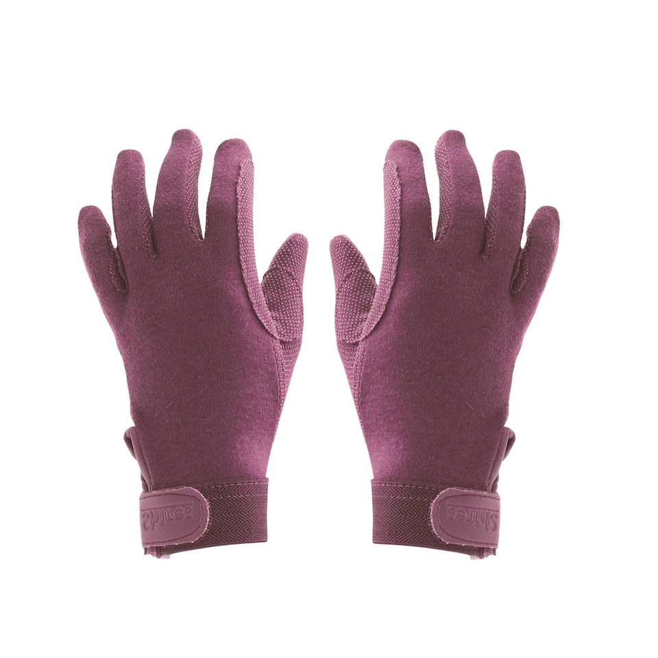 image 1 of Shires Unisex Adult Newbury Gloves - Purple - M | Purple | M