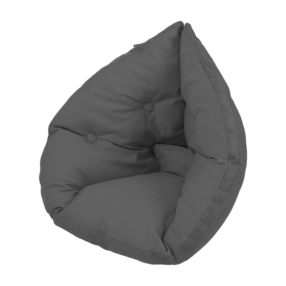 image 1 of Living and Home Swing Hanging Chair Seat Cushion, Grey | Grey