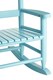 image 4 of Premier Kids Blue Rocking Chair, Non-Harmful Children's Chair, Easy to Balance Kiddie Chair, Adjustable Playroom Chair
