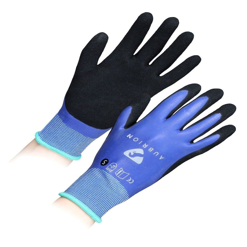 Shires Aubrion Work Horse Riding Gloves Blue | Size: Small
Colour: Blue