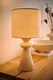 image 3 of ValueLights Cady Pair of Stone Effect Natural Table Lamps and Bulbs