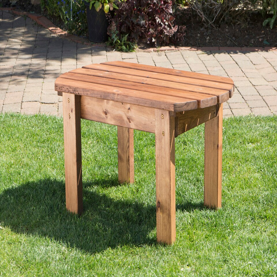 image 1 of Charles Taylor Hand Made Chunky Rustic Wooden Traditional Coffee Table