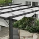 image 8 of Outsunny 3x3(m) Pergola Gazebo Sun Shade Shelter Aluminium Garden Canopy, Grey