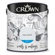 image 1 of Crown Walls & Ceilings Matt 2.5L Clay White