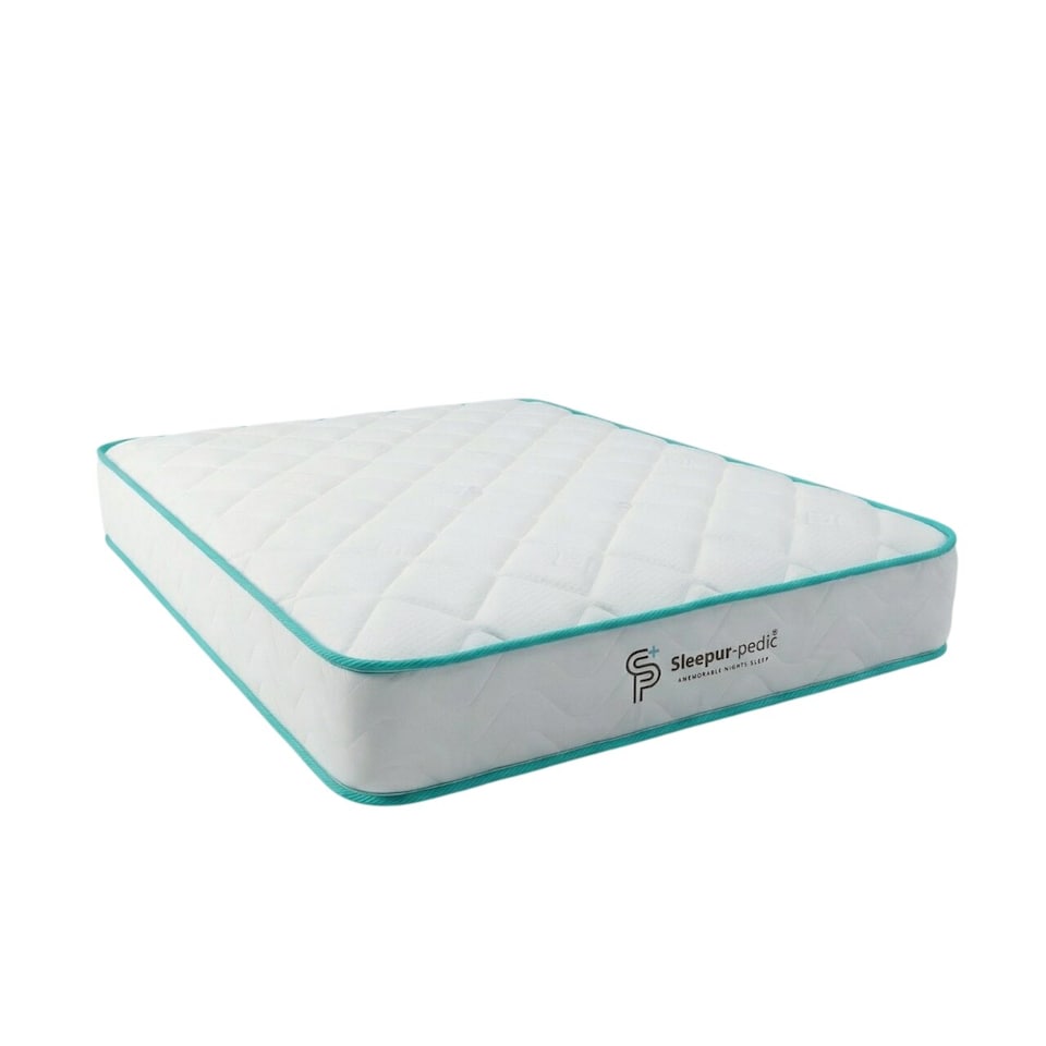 image 1 of Single Memory Infused Foam and Spring Mattress, 17cm Thick, 90 X 190cm,