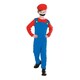 image 1 of Bristol Novelty Childrens/Boys Plumber Costume - Red/Blue - M Red | M