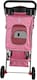image 7 of Pet Stroller Dog Cat Puppy Pram Pushchair Travel Cart Jogging Buggy Carrier (Pink with Cover)