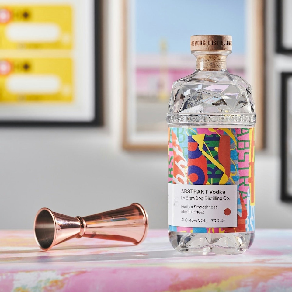 image 1 of Abstrakt Vodka Glass Clear