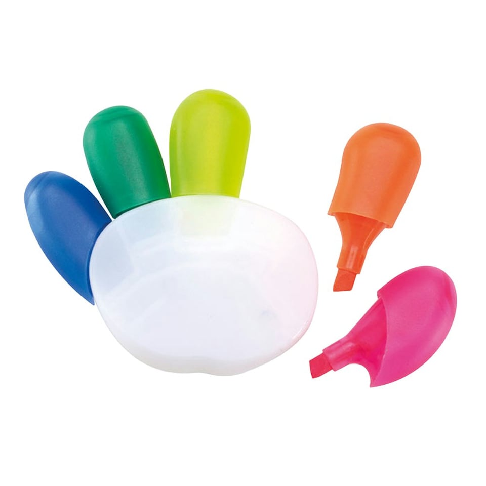 image 1 of MidOcean Colore Highlighter (Pack of 5) - Multicoloured - One Size