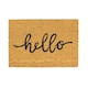 image 1 of Nicola Spring Coir Door Mat - 60 x 40cm - Hello