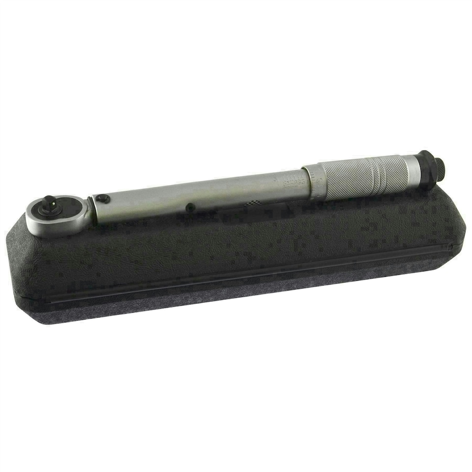 image 1 of 1/2" Drive Torque Wrench 28 - 210Nm with 13 Deep Impact Sockets 13 - 32mm