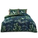 image 1 of Maki Floral Printed Duvet Cover Set Reversible Polycotton Beddings Multi | King