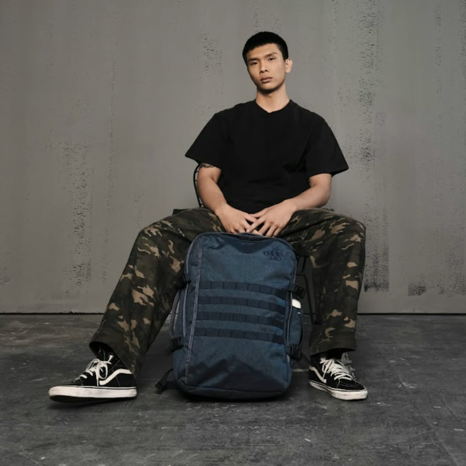 image 1 of Military Backpack 44L Navy Blue