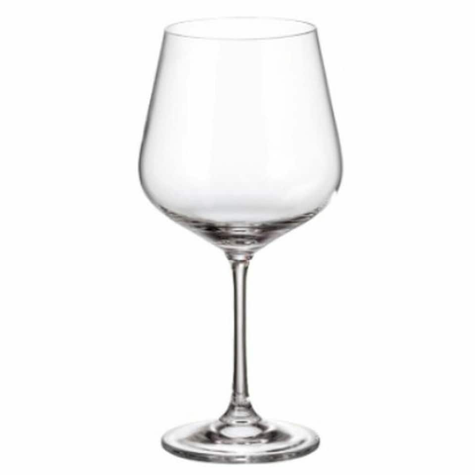 image 1 of Wine glass set Bohemia Crystal Sira 600 ml 6 Pieces (6 Units) (4 Units) N/A
