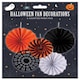 image 2 of Pack of 5 Halloween Hanging Paper Decorations