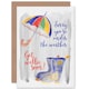 image 1 of Under The Weather Wellie Wellington Joke Get Well Card