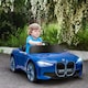 image 2 of HOMCOM BMW i4 Licensed 12V Kids Electric Ride-On Car w/ Remote Control - Blue