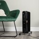 image 2 of 1500w 1.5kw 7 Fin Slim Line Black Oil Filled Radiator Heater