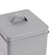 image 5 of Harbour Housewares Grey Vintage Metal Kitchen Biscuit Tin Kitchen Caddy Kitchen Storage Containers Canister