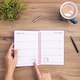 image 2 of 2026 - 2027 Academic Diary A5 Week to View - Plastic Spiral Bound Mid Year Planner Aug 2026 to Jul 2027 - Hardback | Blue | Sky