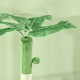 image 7 of PawHut 142cm Cat Tree with Scratch Posts Hammock Platforms Toy Balls, Green