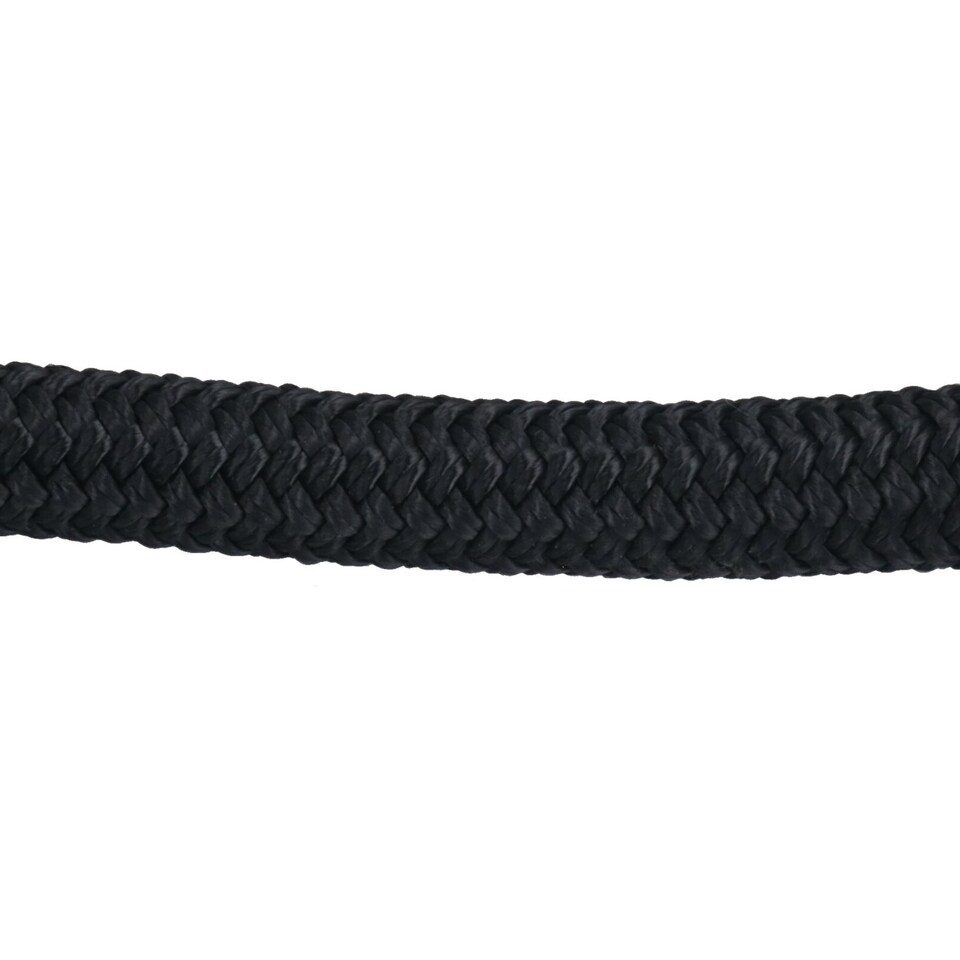 image 1 of Single Spliced Premium Mooring Line 12mm x 10m Braided Boat Dock Rope Warp