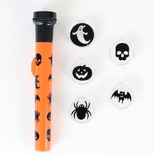 Light Torch With Halloween Characters Covers 15cm