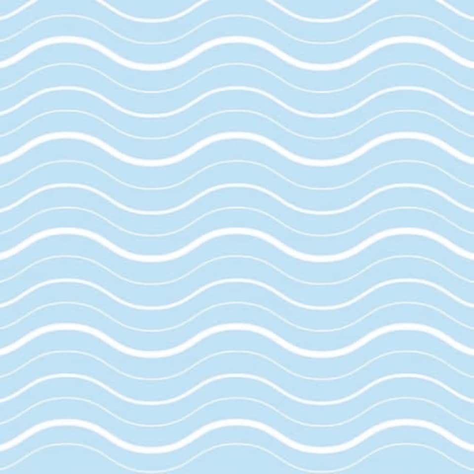 Light Blue Waves Design Large PVC Cake Photography Backdrop 137cm x 90cm