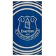 image 1 of Everton FC Pulse Beach Towel - Blue - 140cm x 70cm