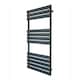 image 1 of Flat Panel Towel Radiator 1200mm x 600mm Anthracite Grey