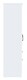 image 8 of Paddington 6 Door 2 Drawer Mirrored Wardrobe | White | Black Handles