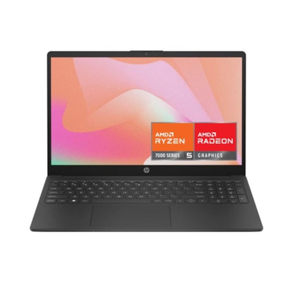 image 1 of HP 15-fc0038na AMD Ryzen 3 7320U Laptop 15.6" 8GB RAM 256GB SSD Windows 11 Home - Black
