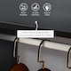 image 4 of HOMCOM Open Wardrobe Clothes Rail Bedroom Clothes Storage Rod
