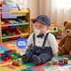 image 4 of BiBi Doll 20" Pebble Baby Doll Boy with Formal Bow Tie Outfit, Sounds & Dummy Toy