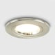 image 1 of ValueLights Downlight Fire Rated 4 Pack Silver Ceiling Downlight Twist and Lock