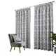 image 3 of Skandi Pencil Pleat Curtains - Silver - 167 cm x 137 cm