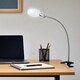 image 7 of PURElite Clip-on Magnifying Light - Battery Powered Table & Desk Lamp with LED Bulbs, Flexible for Reading, Needlework & Sewing | Silver