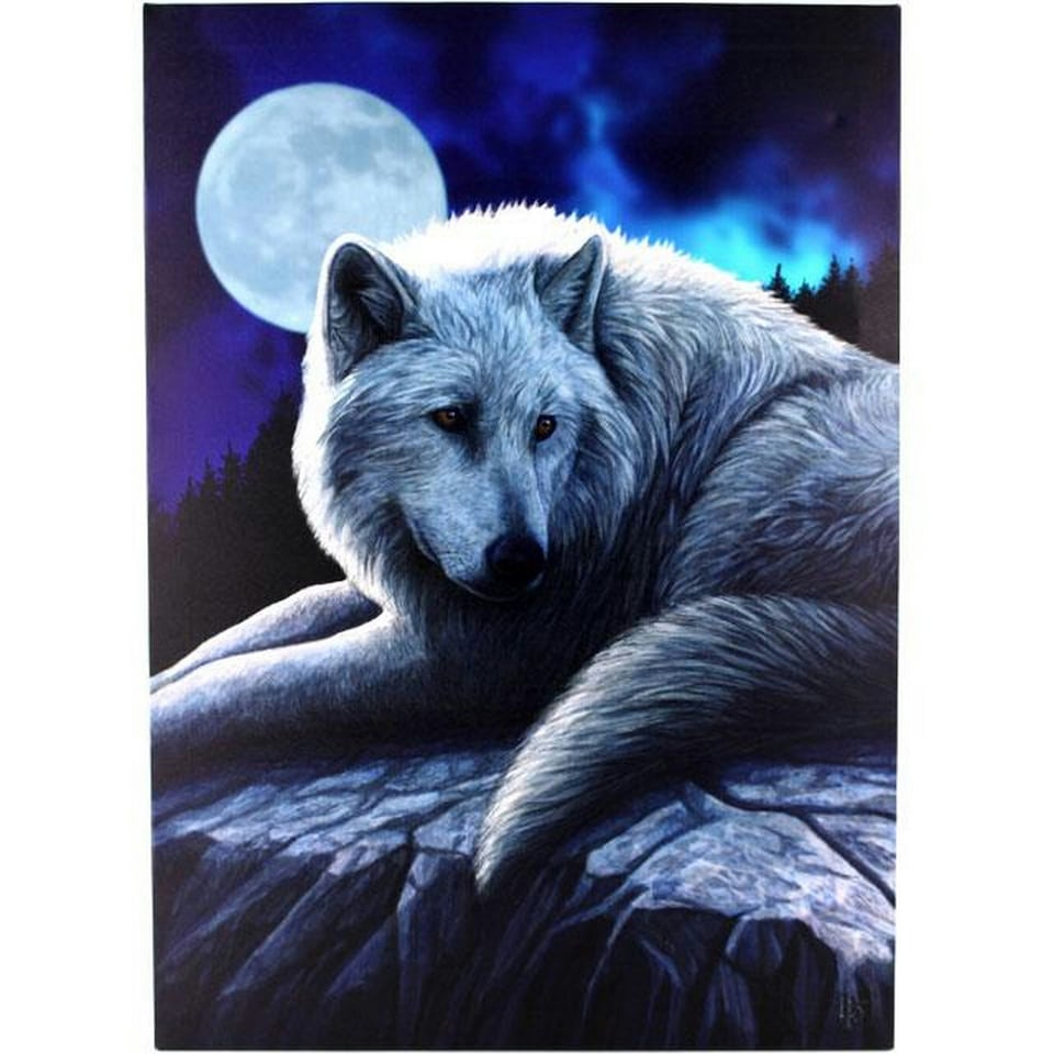 Lisa Parker Guardian of the North Plaque - Blue - Small