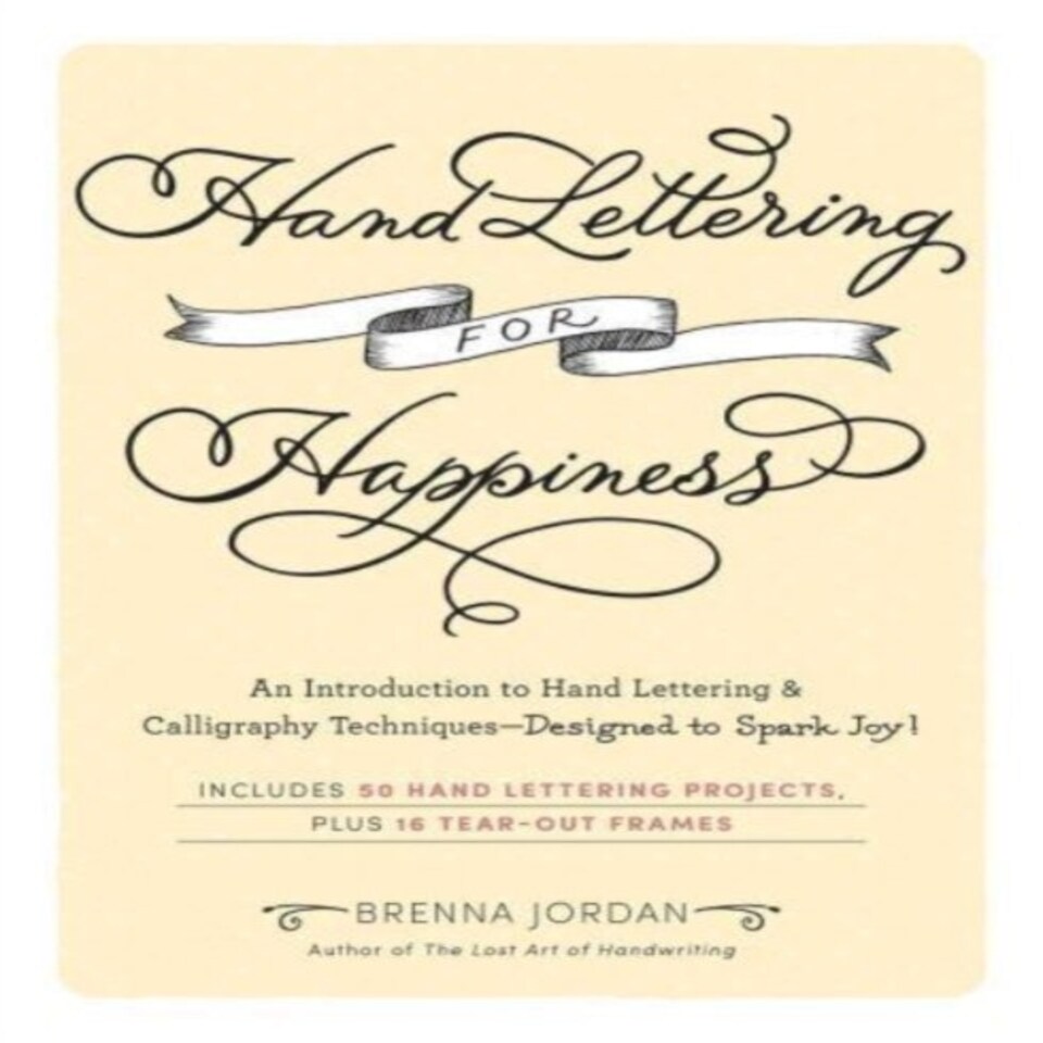 Hand Lettering For Happiness