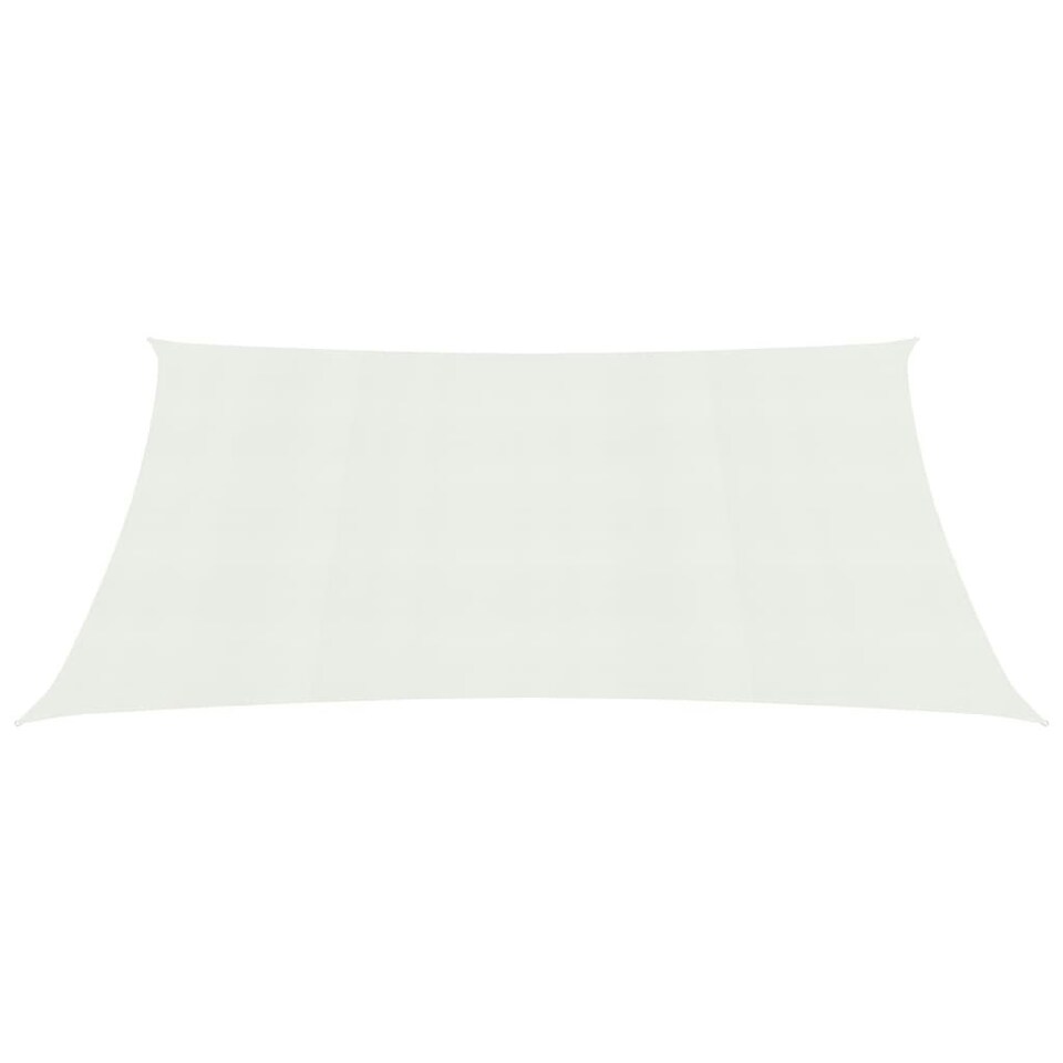 Sunshade Sail 160 g/m¬≤ White 2x5 m HDPE Tesco Groceries